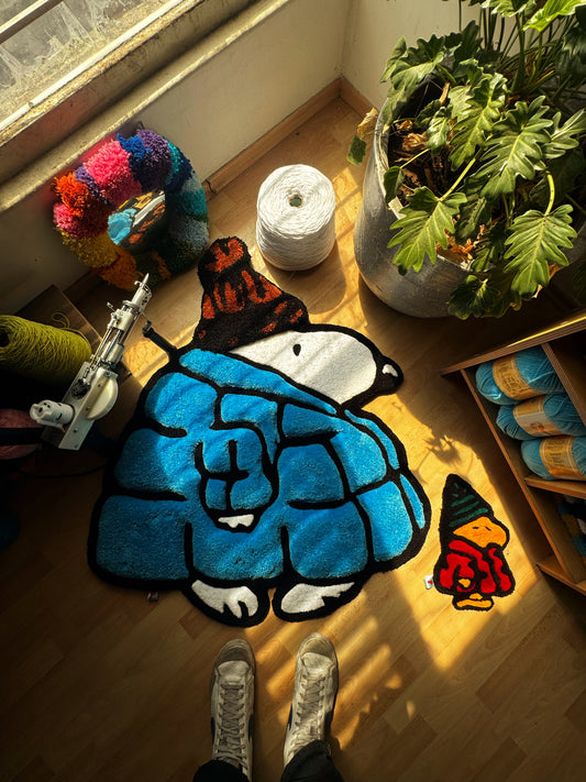 Snoopy con Puffer Jacket